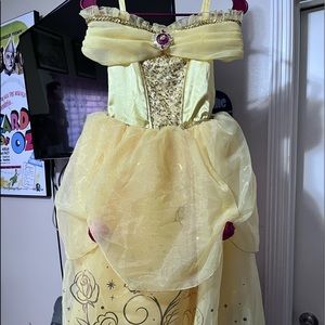 Disney Belle Costume Dress w/shoes